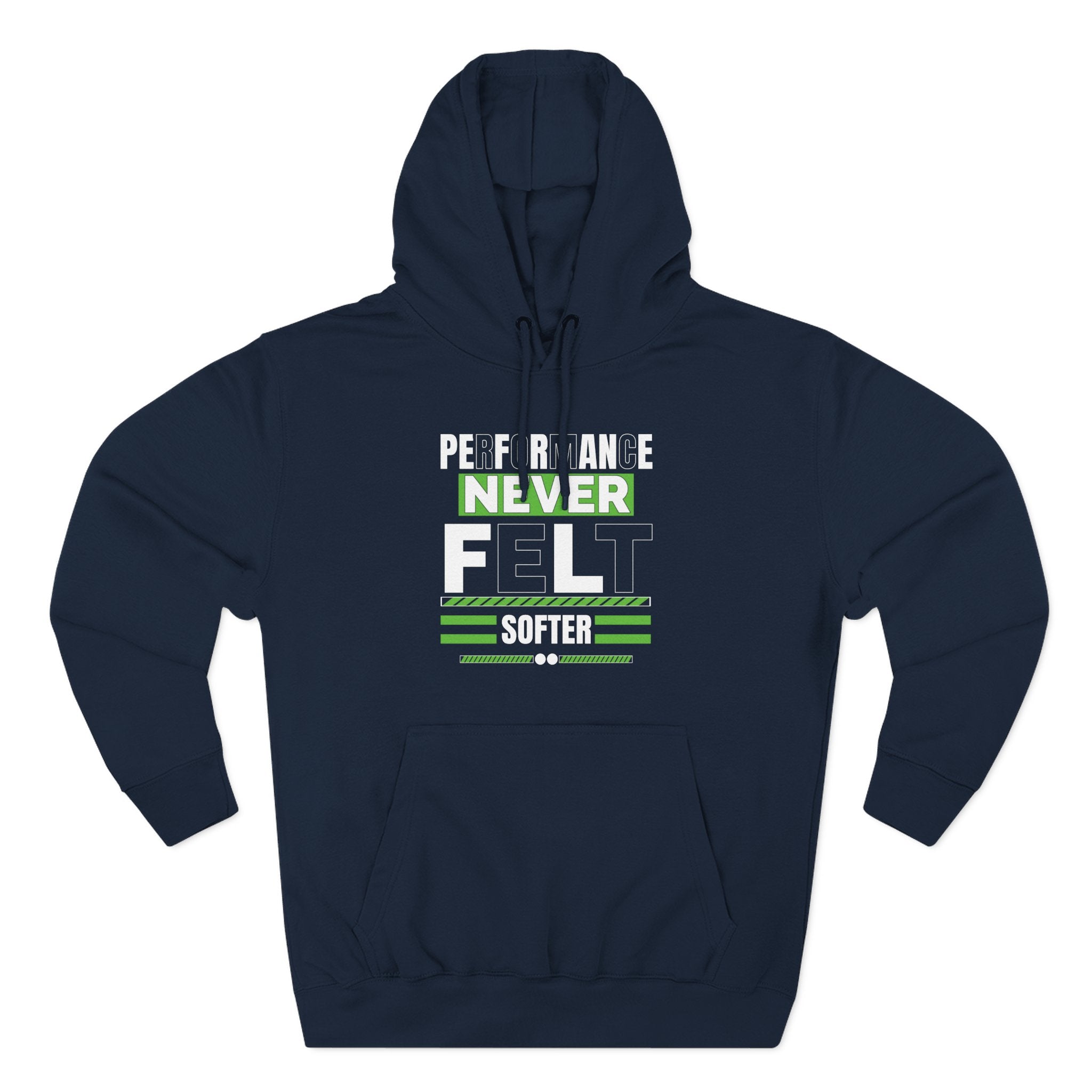 Performance Never Felt Softer - Three-Panel Fleece Hoodie