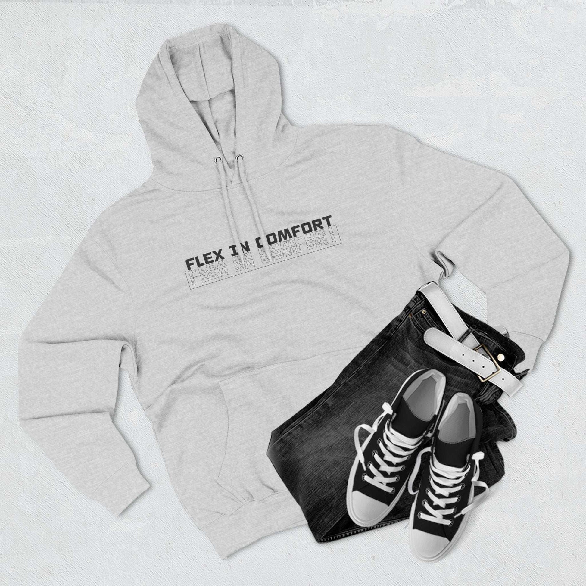 Flex In Comfort - Three-Panel Fleece Hoodie