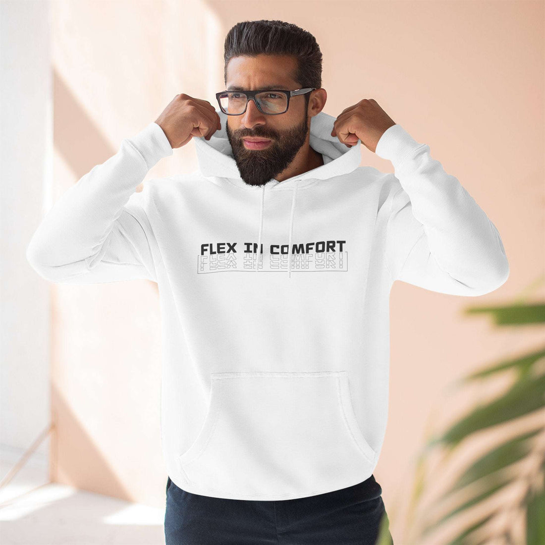 Flex In Comfort - Three-Panel Fleece Hoodie