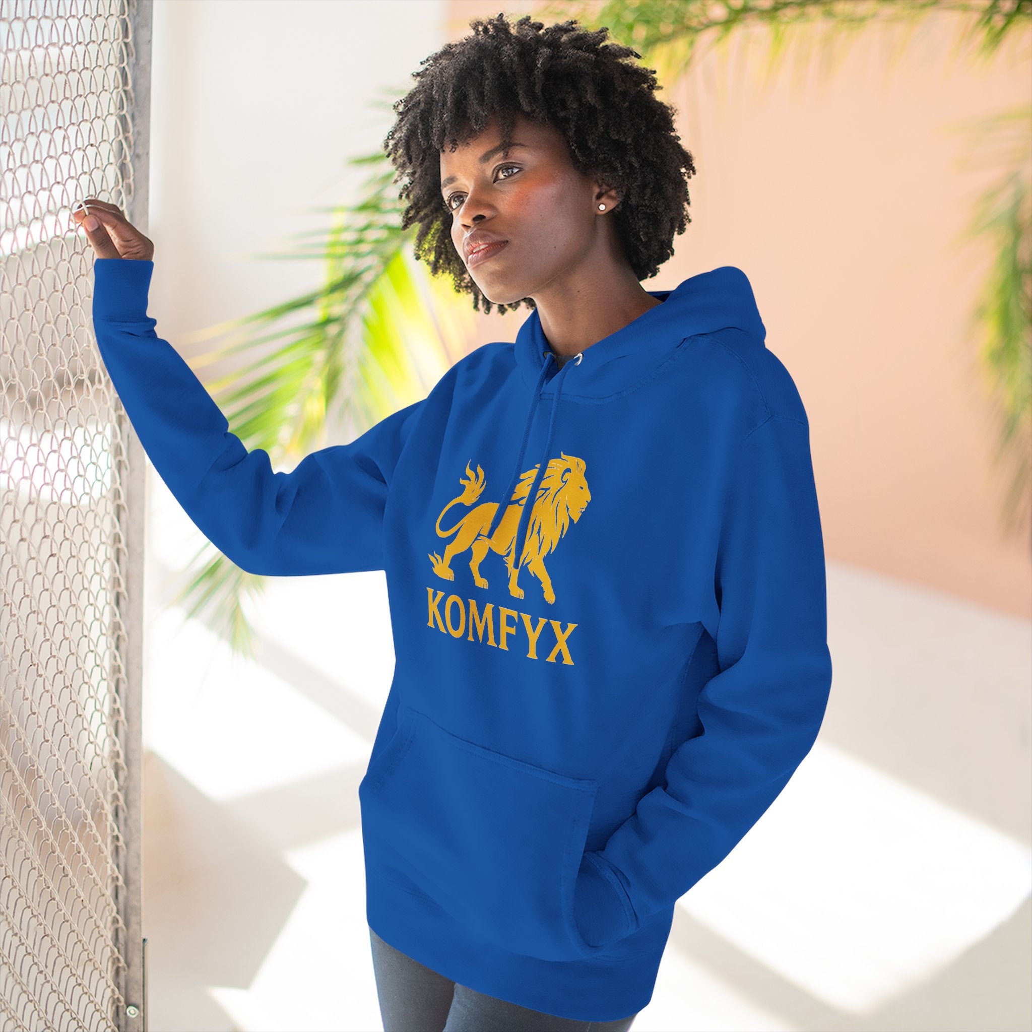 KomfyX - Three-Panel Fleece Hoodie