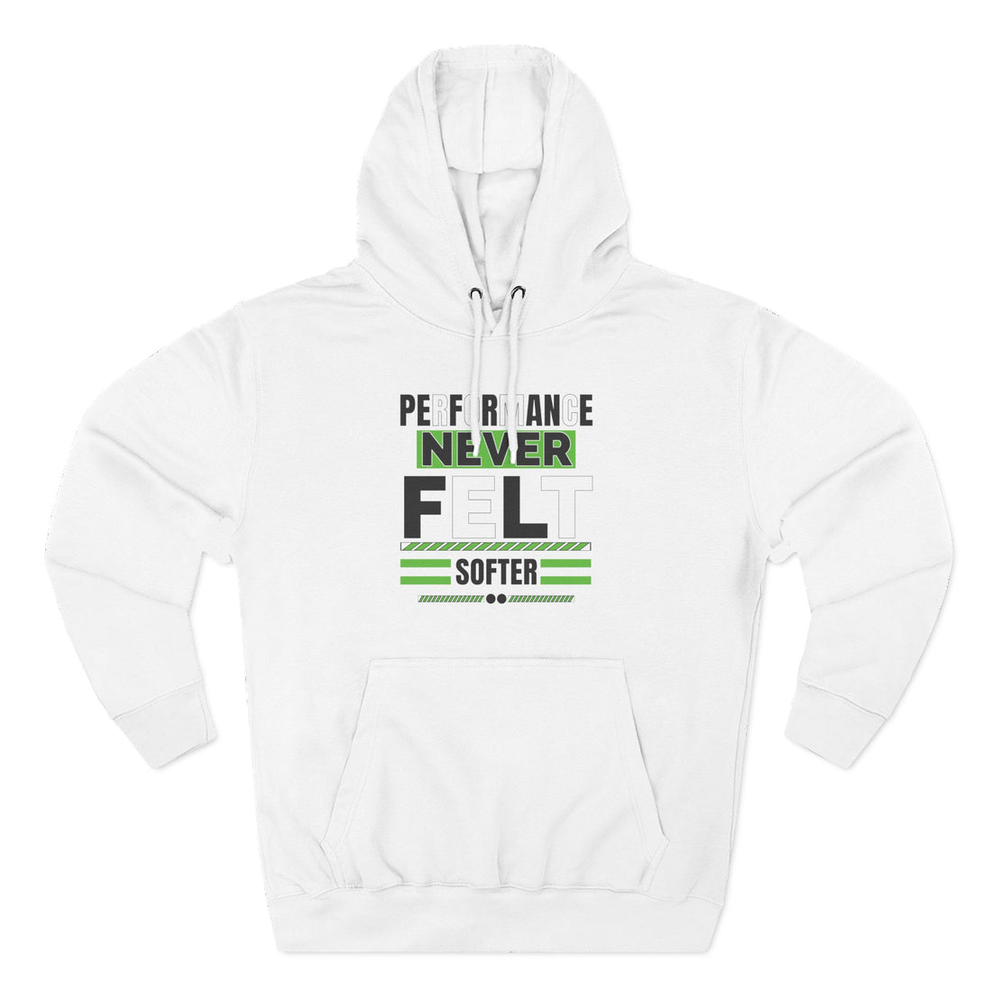 Performance Never Felt Softer - Three-Panel Fleece Hoodie