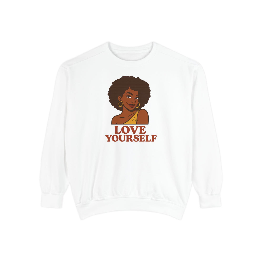Love Yourself - Garment-Dyed Sweatshirt