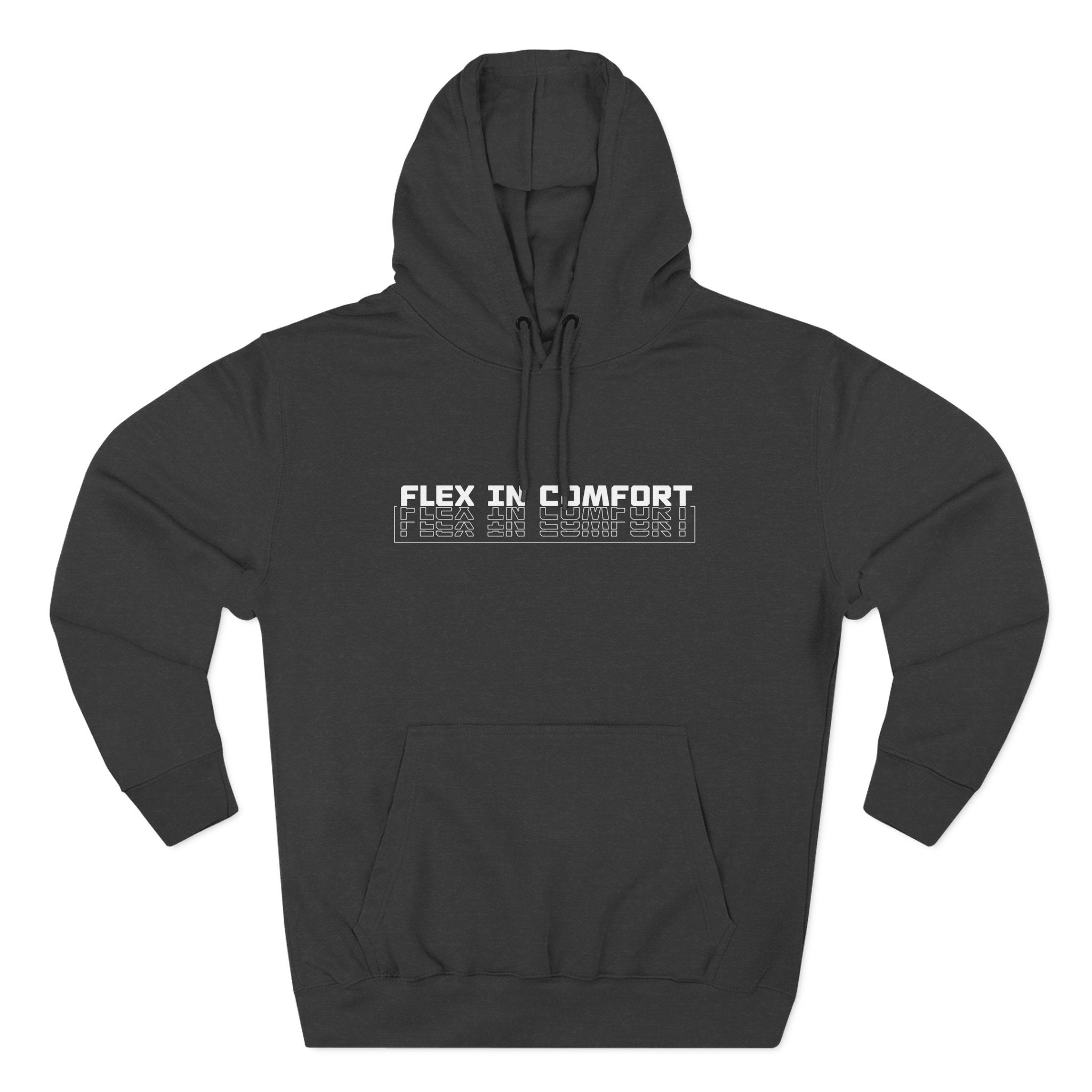 Flex In Comfort - Three-Panel Fleece Hoodie