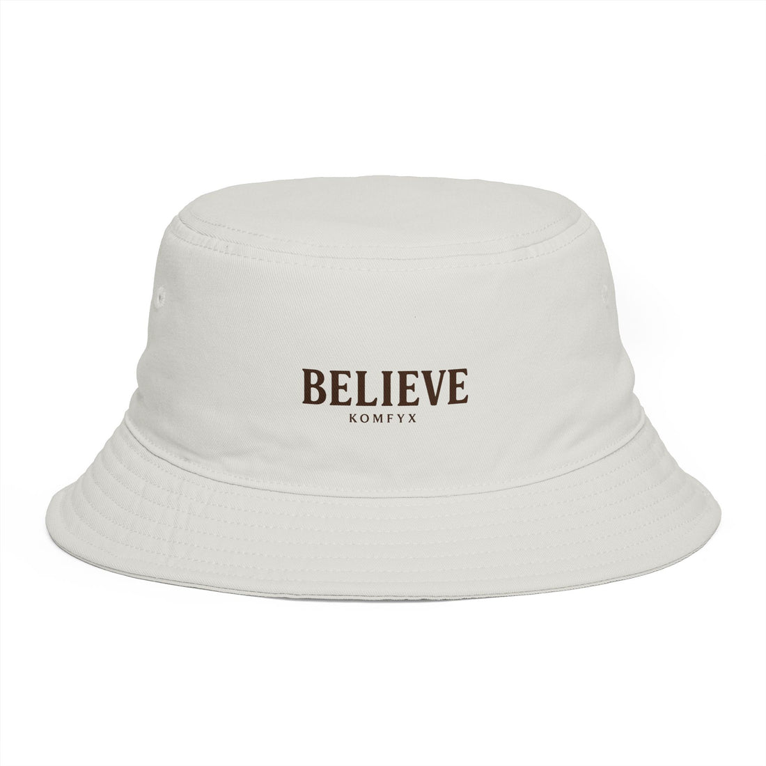 BELIEVE Bucket Hat | Premium Cotton Unisex Hat | KOMFYX