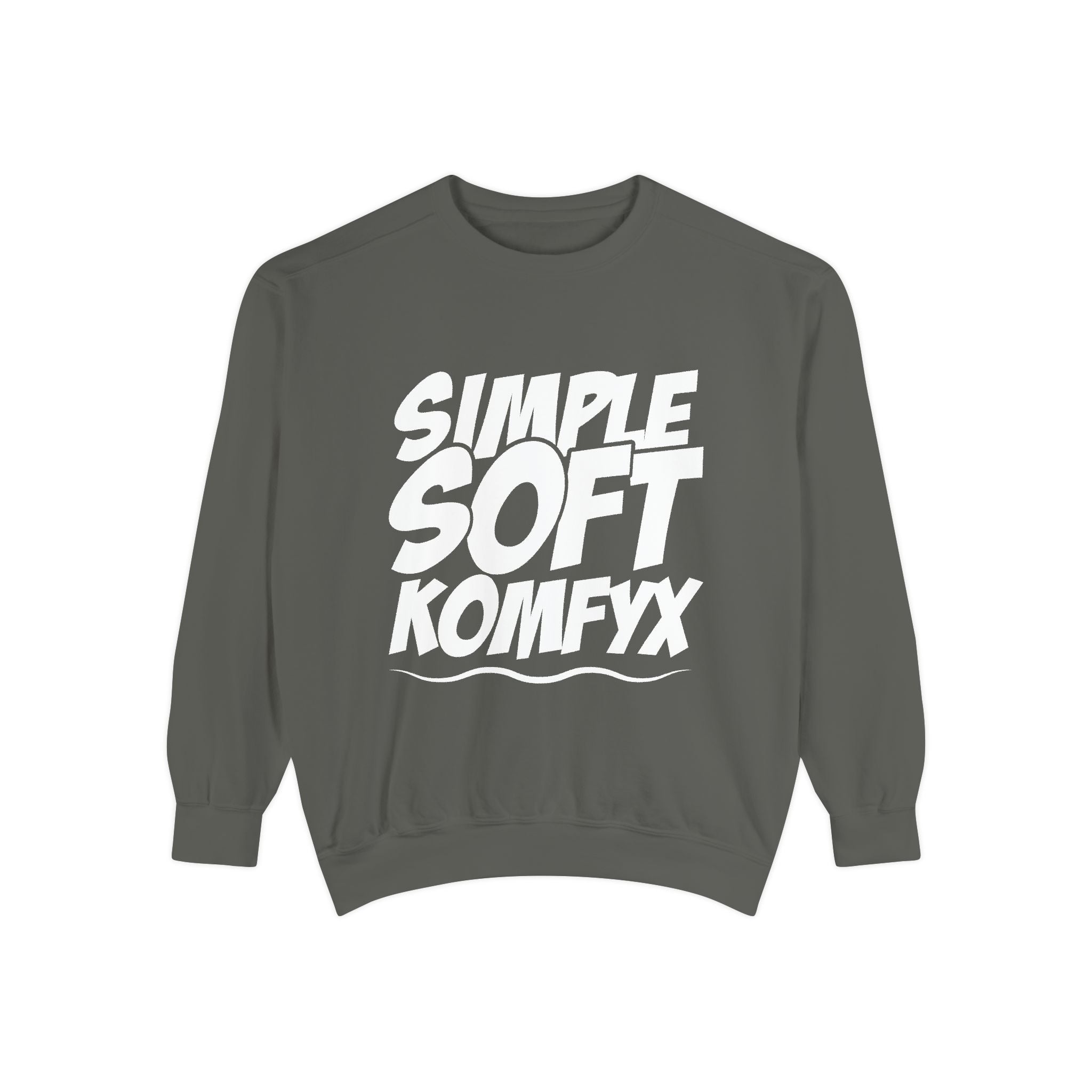Simple Soft KomfyX - Garment-Dyed Sweatshirt