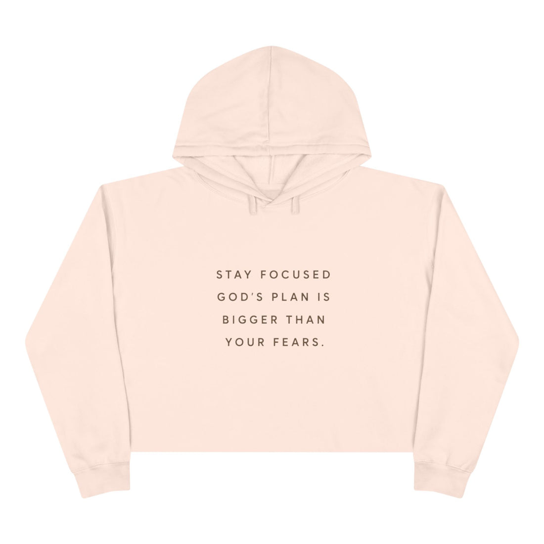 KOMFYX Stay Focused Cropped Hoodie