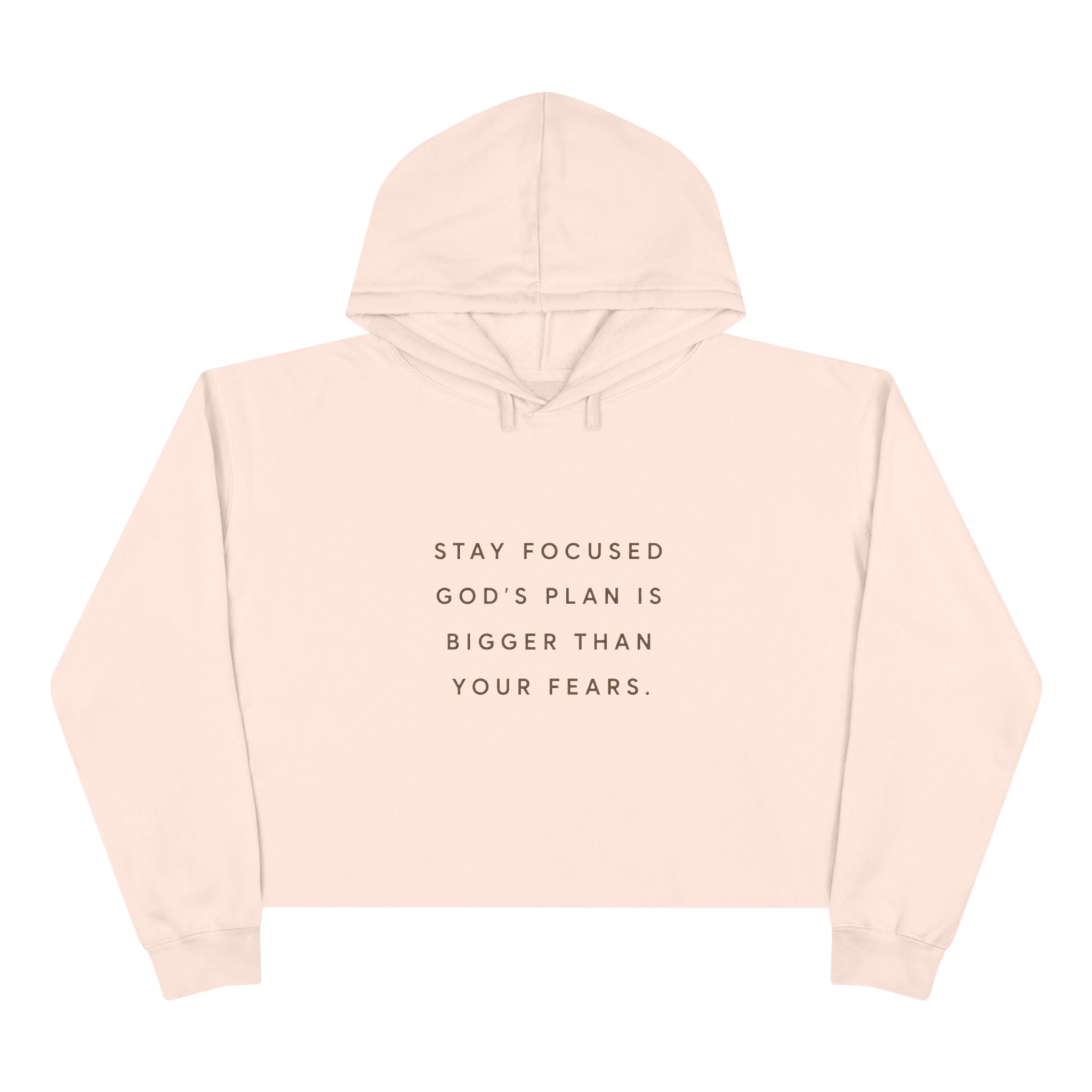 KOMFYX Stay Focused Cropped Hoodie