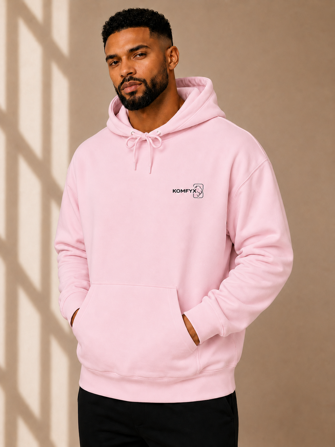 KOMFYX Signature Embroidered Hoodie | Elevated Everyday Comfort