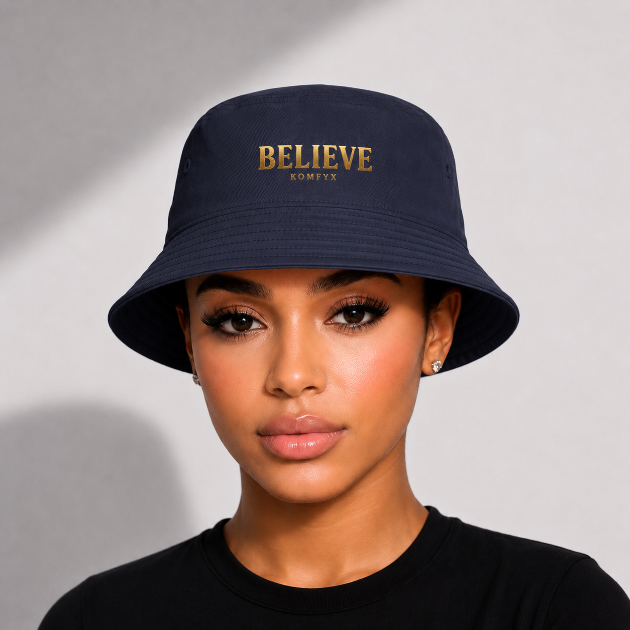 BELIEVE Bucket Hat | Premium Cotton Unisex Hat | KOMFYX